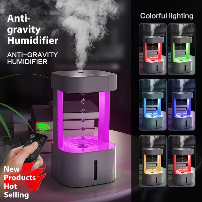 Creative Anti-Gravity Water Drop Humidifier