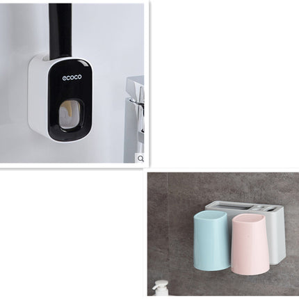 Wall Mounted Automatic Toothpaste Holder Dispenser